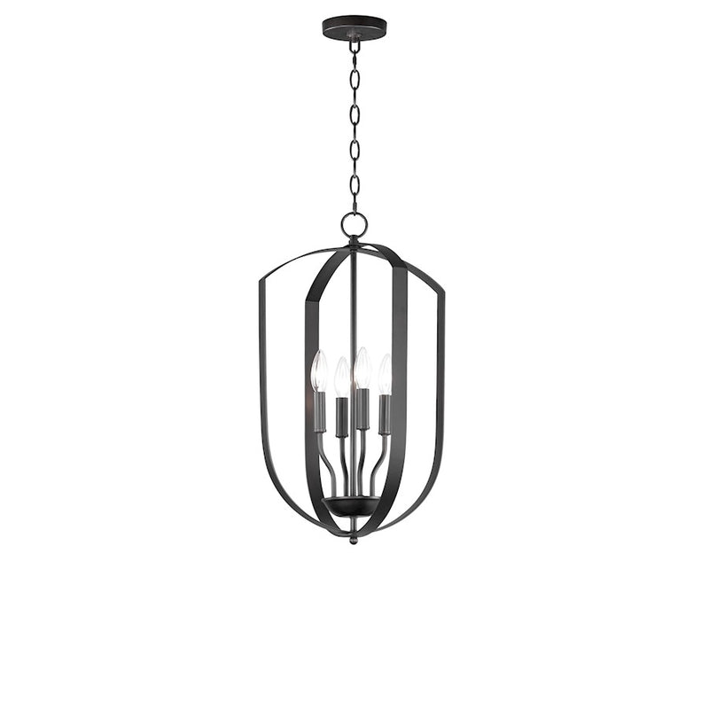 Maxim Lighting Provident Chandelier, Black