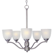 Maxim Lighting Stefan 5 Light Chandelier, Satin Nickel
