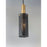 Maxim Lighting Perf 1-Light Mini Pendant, Black/Satin Brass