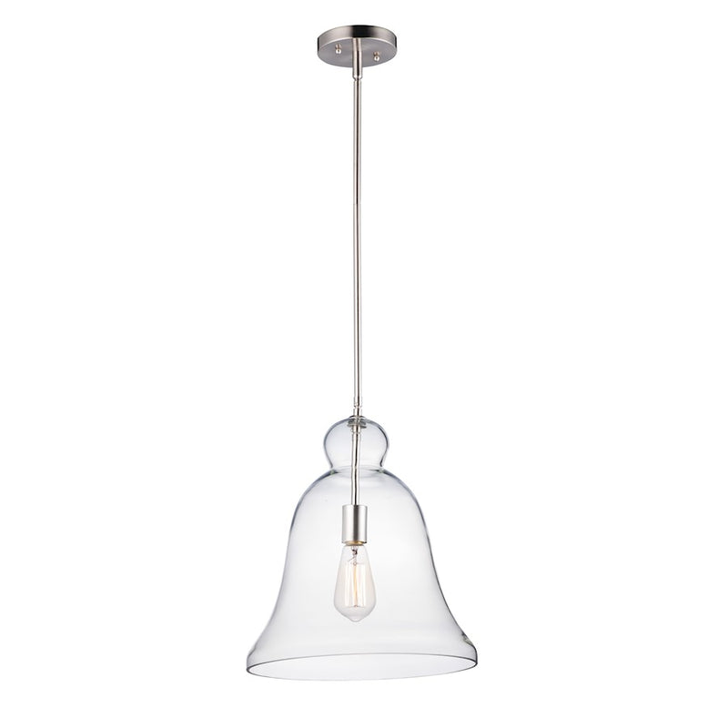 Maxim Lighting Annabelle-Single Pendant, Satin Nickel