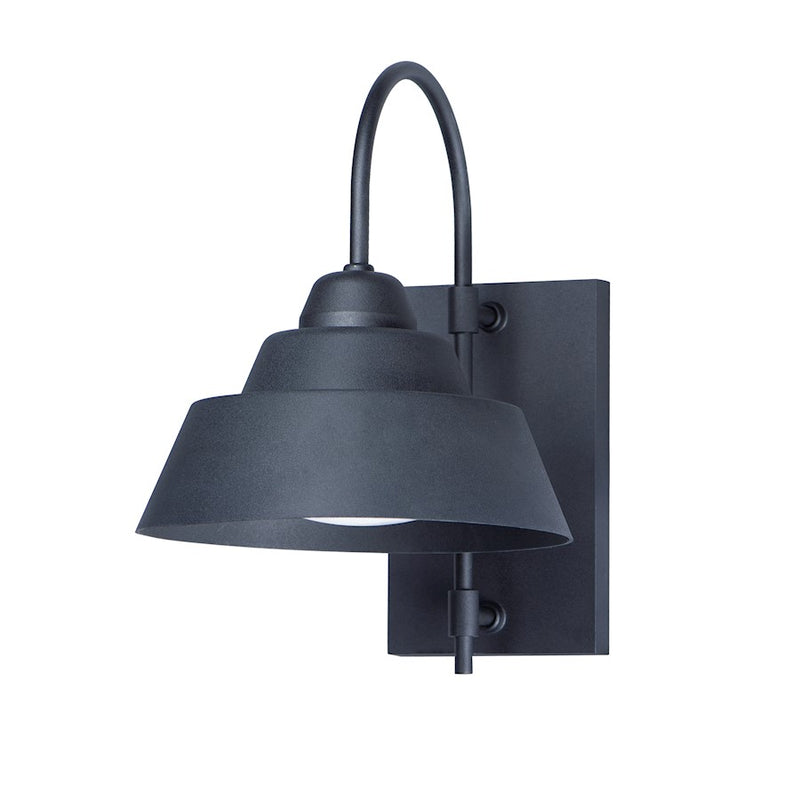 Maxim Lighting Shoreline 1-Light Outdoor Wall Sconce, Black
