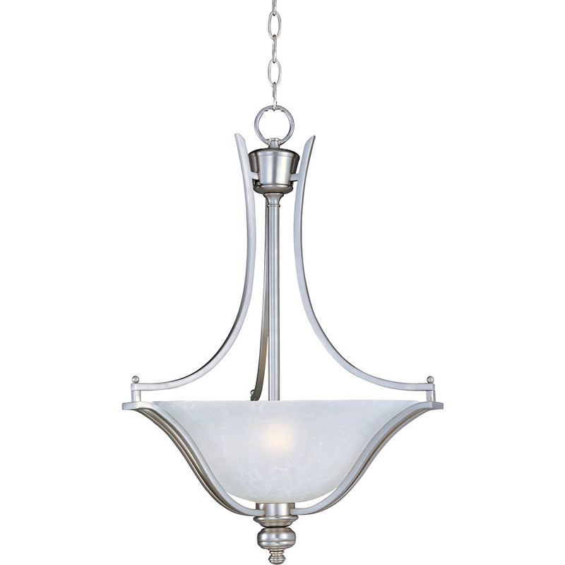 Maxim Lighting Madera 3-Light Pendant Satin Silver