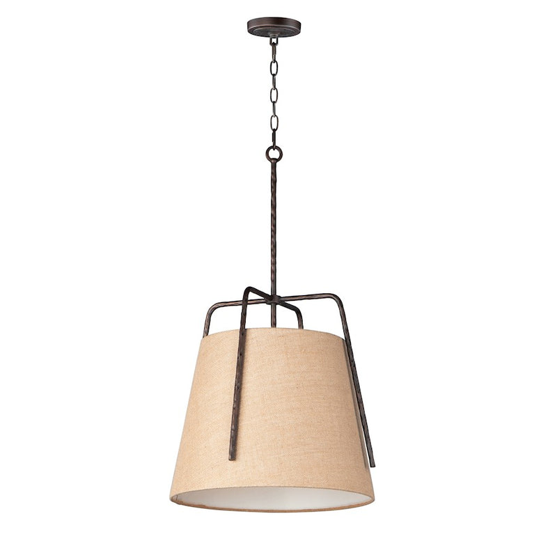 Maxim Lighting Pitchfork 1-Light Pendant, Oil Rubbed Bronze