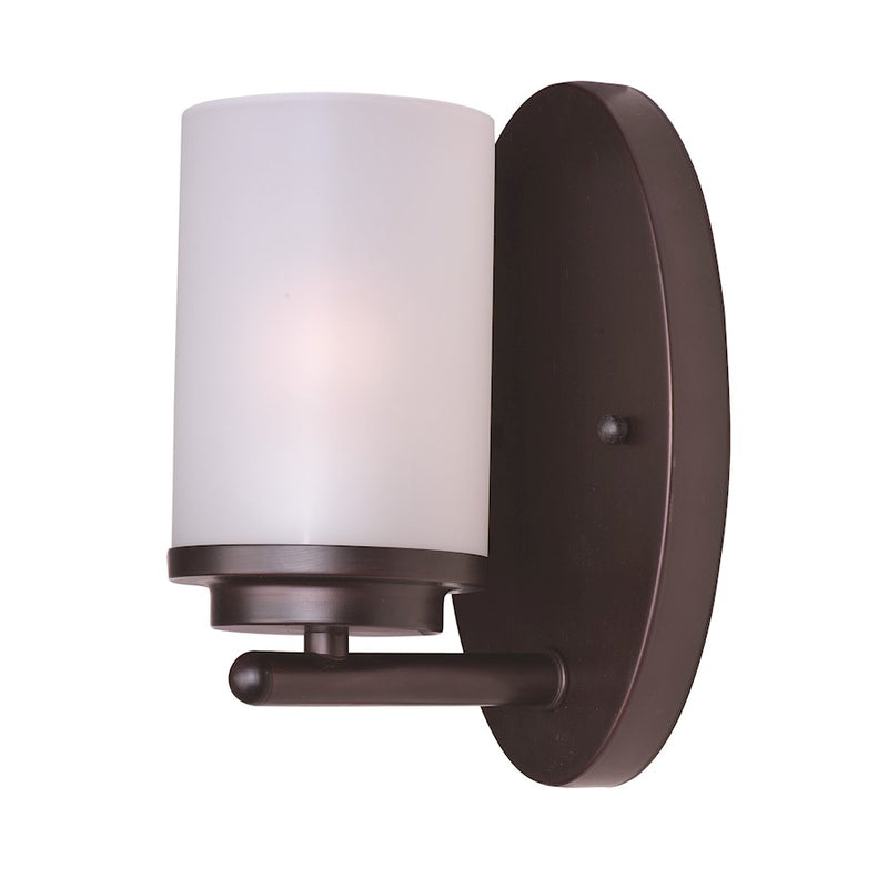 Maxim Corona 1-Light Wall Light Sconce, Oil Rubbed Bronze