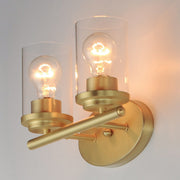 Maxim Lighting Corona 2 Light Bath Vanity, Satin Brass