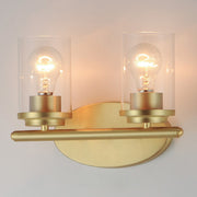 Maxim Lighting Corona 2 Light Bath Vanity, Satin Brass