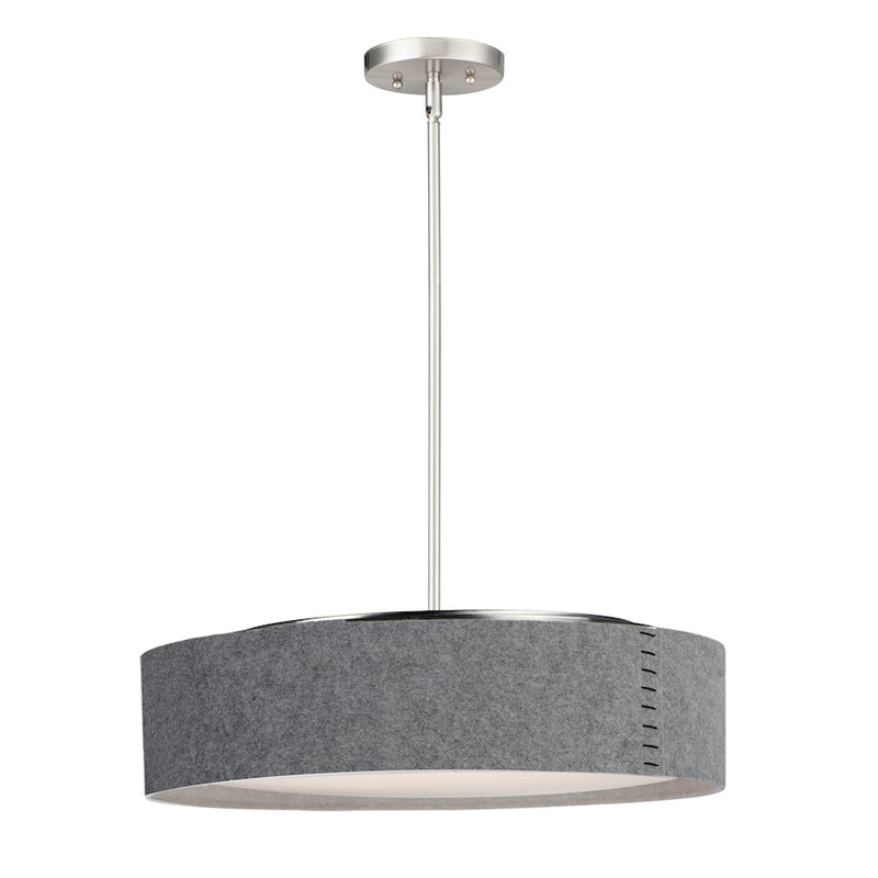 Maxim Lighting Prime Pendant, Satin Nickel