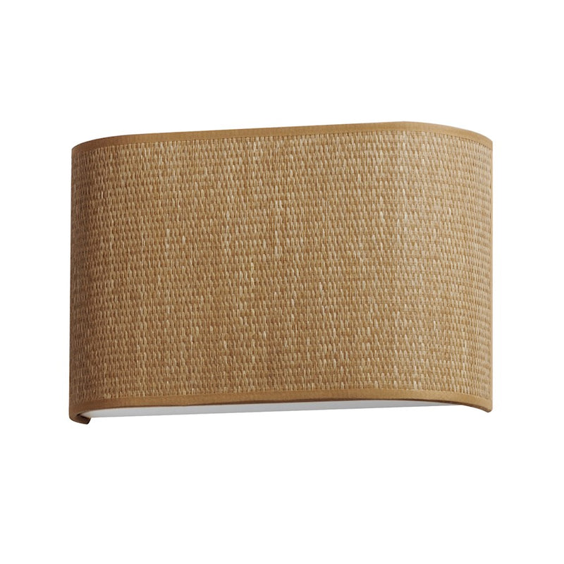 Maxim Lighting Prime 1 Light 13" Wall Sconce, Grasscloth