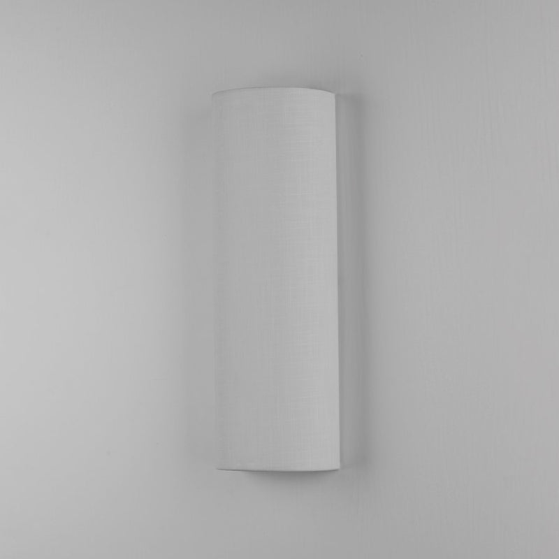 Maxim Lighting Prime 1 Light 18" 120-277V Wall Sconce, White Linen