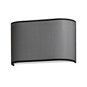 Maxim Lighting Prime 1 Light 13" 120-277V Wall Sconce, Black Organza