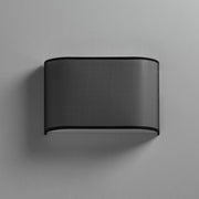 Maxim Lighting Prime 1 Light 13" 120-277V Wall Sconce, Black Organza