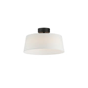 Maxim Lighting Paramount 1 Light 16" LED Flush Mount, Black - 10330WTBK