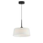 Maxim Lighting Paramount 1 Light 16" LED Pendant, Black