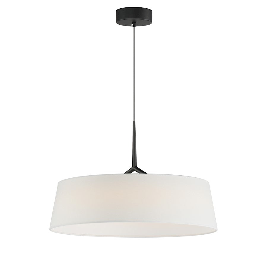 Maxim Lighting Paramount 1 Light 21" LED Pendant, Black - 10336WTBK