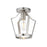 Maxim Lighting Arden 1 Light 10.25" Semi-Flush Mount, Satin Nickel - 10421SN