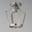 Maxim Lighting Arden 1 Light 10.25" Semi-Flush Mount, Satin Nickel