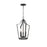 Maxim Lighting Arden 3 Light 19.5" Entry Foyer Pendant, Black - 10423BK