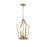 Maxim Lighting Arden 3Lt 19.5" Entry Foyer Pendant, Aged Brass - 10423NAB