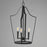 Maxim Lighting Arden 4 Light 24.75" Entry Foyer Pendant, Black