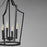 Maxim Lighting Arden 4 Light 24.75" Entry Foyer Pendant, Black