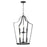 Maxim Lighting Arden 6 Light 30.25" Multi-Light Pendant, Black - 10426BK
