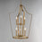 Maxim Lighting Arden 6Lt 30.25" Multi-Light Pendant, Aged Brass