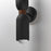 Maxim Lighting Pompeii 2 Light Wall Sconce, Lava/Black