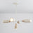 Maxim Lighting Pompeii 5 Light Chandelier, Travertine/Oyster