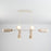 Maxim Lighting Pompeii 8 Light Linear Pendant, Travertine/Oyster
