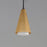 Maxim Lighting Rizzo 1Lt Single Pendant, Black/Brass/Satin White