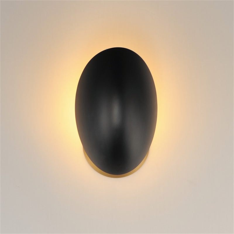 Maxim Lighting Maris 1Lt 8" Wall Sconce, Black/Natural Aged Brass