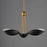 Maxim Lighting Maris 3Lt 12.75" Multi-Light Pendant, Black/Brass