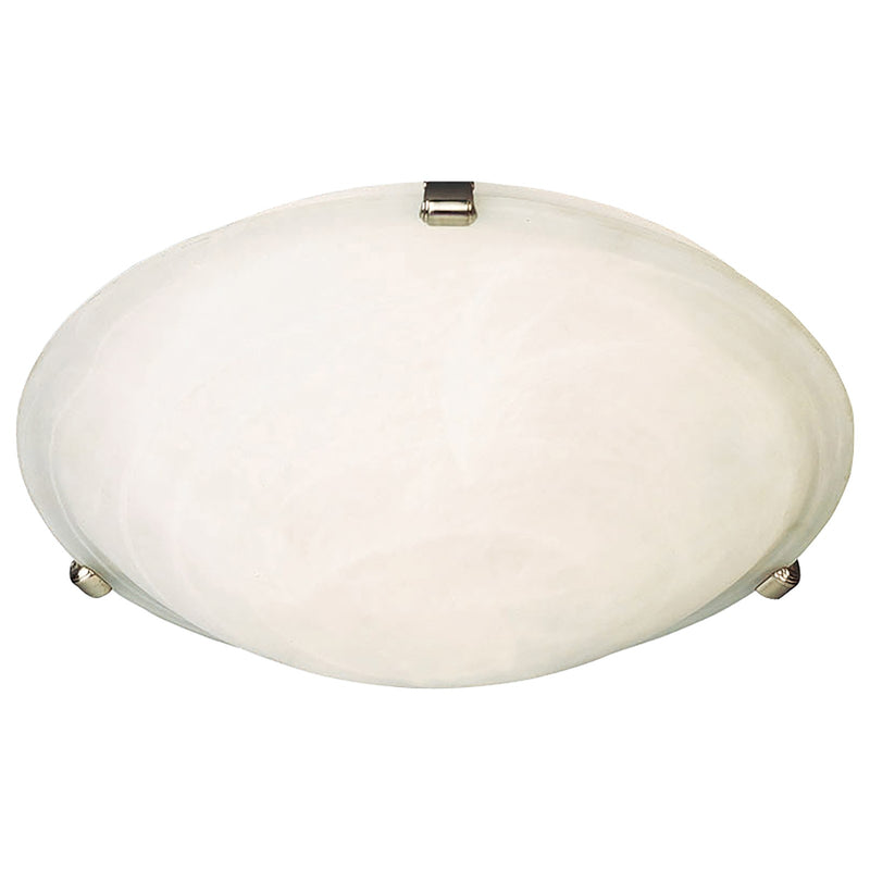 Maxim Lighting Malibu 4-Light Flush Mount Satin Nickel
