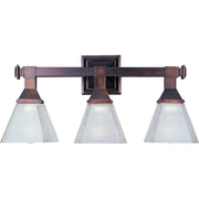 Maxim Brentwood 3-Light Bath Vanity Oil Rubbed Bronze