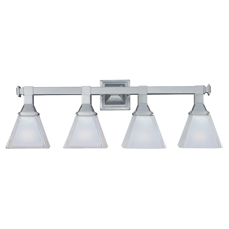Maxim Lighting Brentwood 4-Light Bath Vanity Satin Nickel