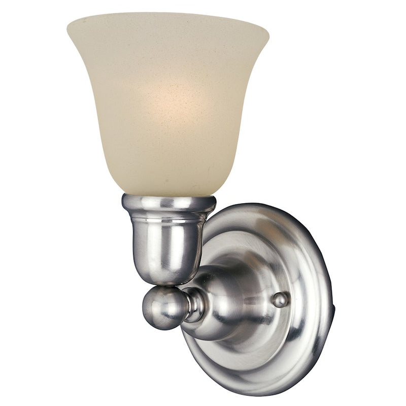 Maxim Lighting Bel Air 1-Light Wall Sconce Satin Nickel