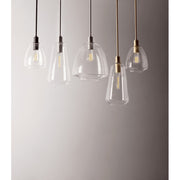 Maxim Lighting Babylon 7.5" 1-Light Pendant, Satin Nickel/Clear