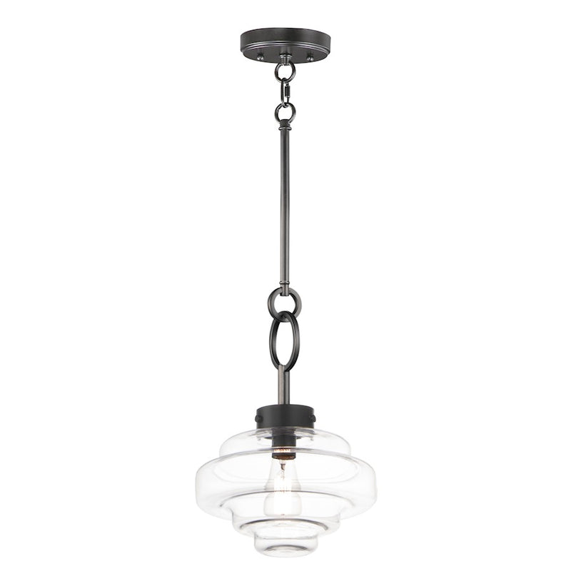 Maxim Lighting Harbor 1 Light Single Pendant, Black