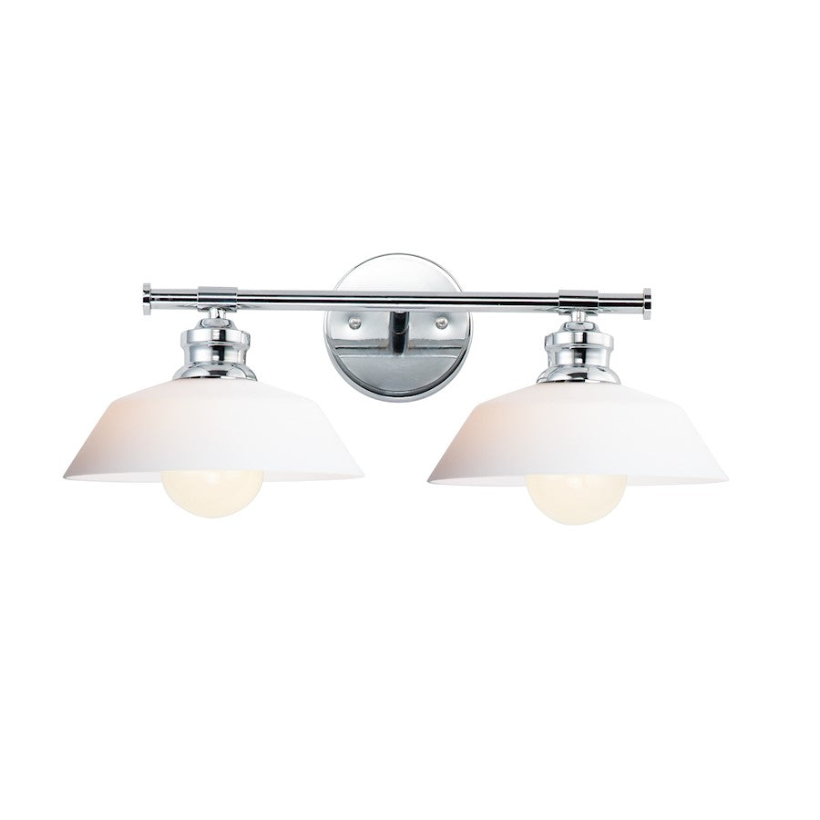 Maxim Lighting Willowbrook Wall Sconce, Polished Chrome
