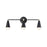 Maxim Lighting Lovell 3-Light Vanity w/Bulbs, Black/Satin Brass