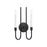 Maxim Lighting Tux 2-Light Wall Sconce, Black