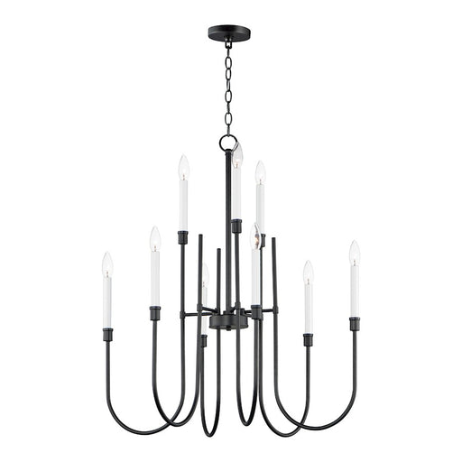 Maxim Lighting Tux Chandelier, Black