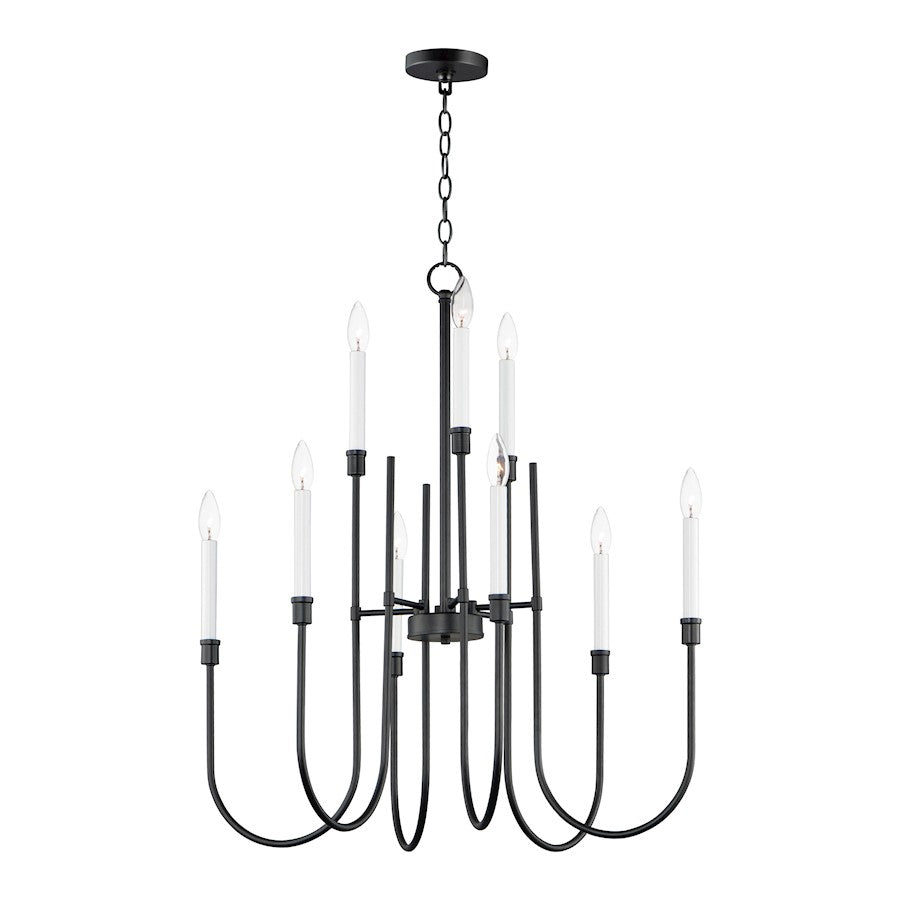 Maxim Lighting Tux Chandelier, Black