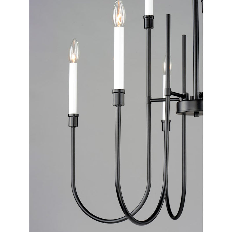 Maxim Lighting Tux Chandelier, Black
