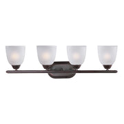 Maxim Lighting Axis 4 Light Bath Vanity, Oil Rubbed Bronze