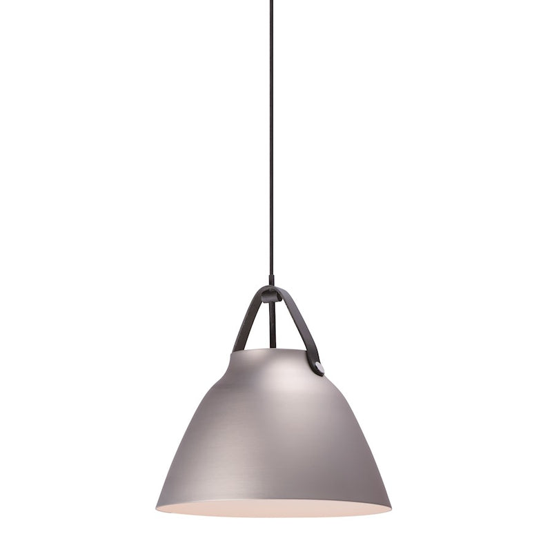 Maxim Lighting Nordic 1-Light Small Pendant, Black/Brushed Patinum
