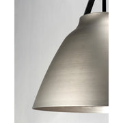Maxim Lighting Nordic 1-Light Small Pendant, Black/Brushed Patinum