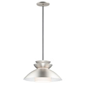 Maxim Lighting Nordic 1-Light Pendant, Brushed Platinum