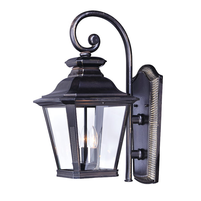 Maxim Lighting 18.5' x 9' Knoxville 3 Light Outdoor Wall, Bronze