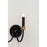 Maxim Lighting Charlton 2-Light Wall Sconce, Black/Antique Bras